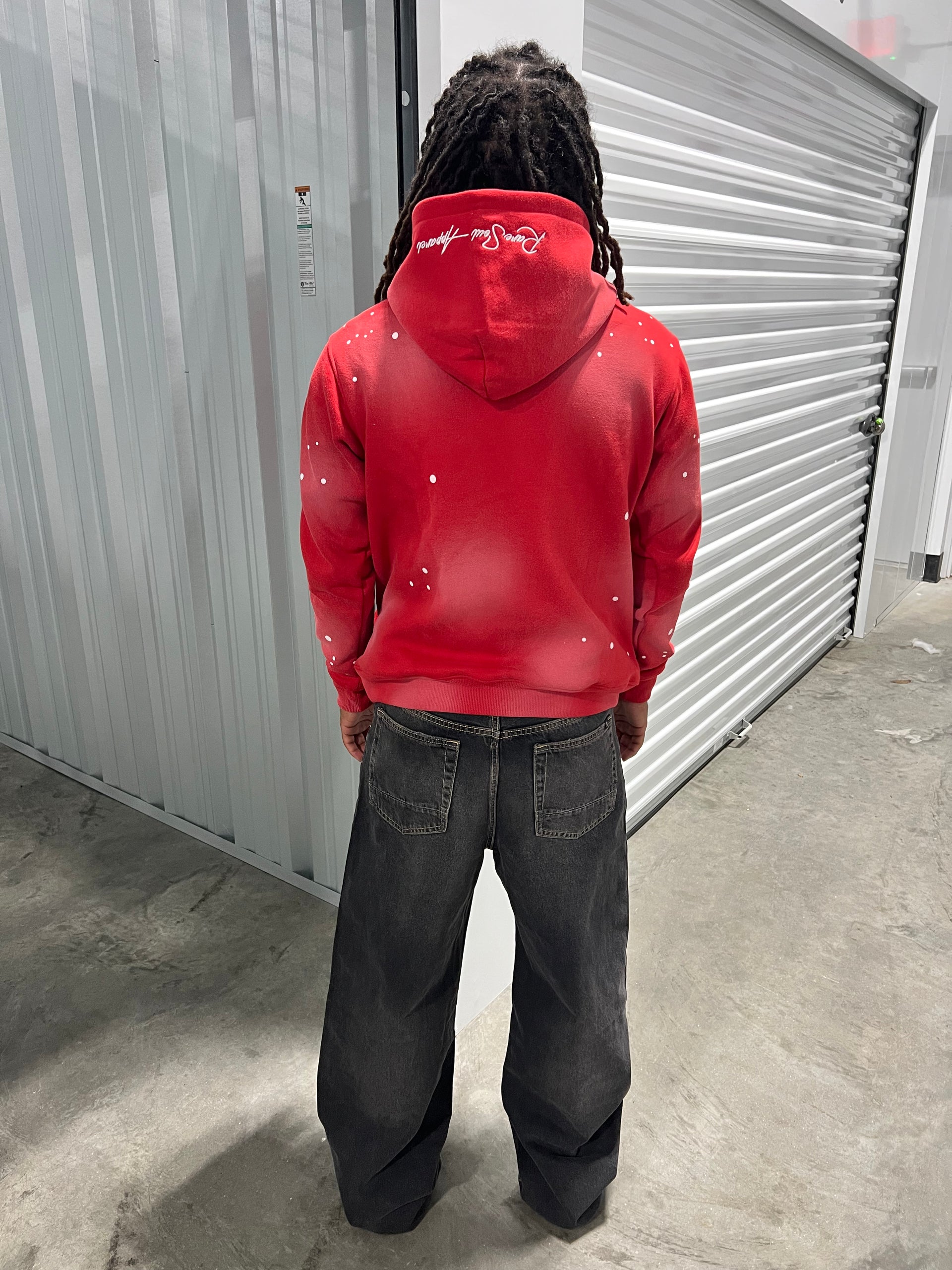 GYM RED PROTECT HOODIE