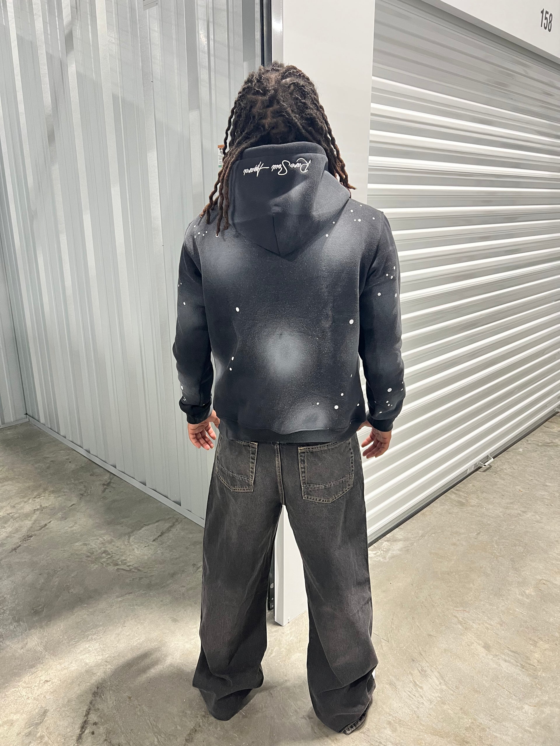OBSIDIAN BLACK PROTECT HOODIE