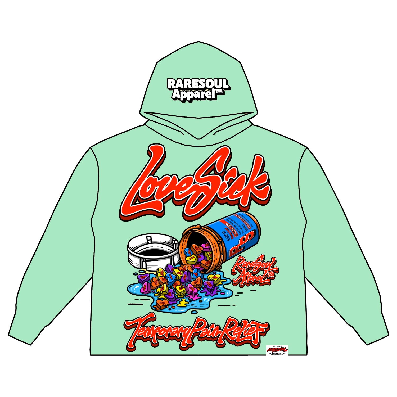 Mint Lovesick Hoodie