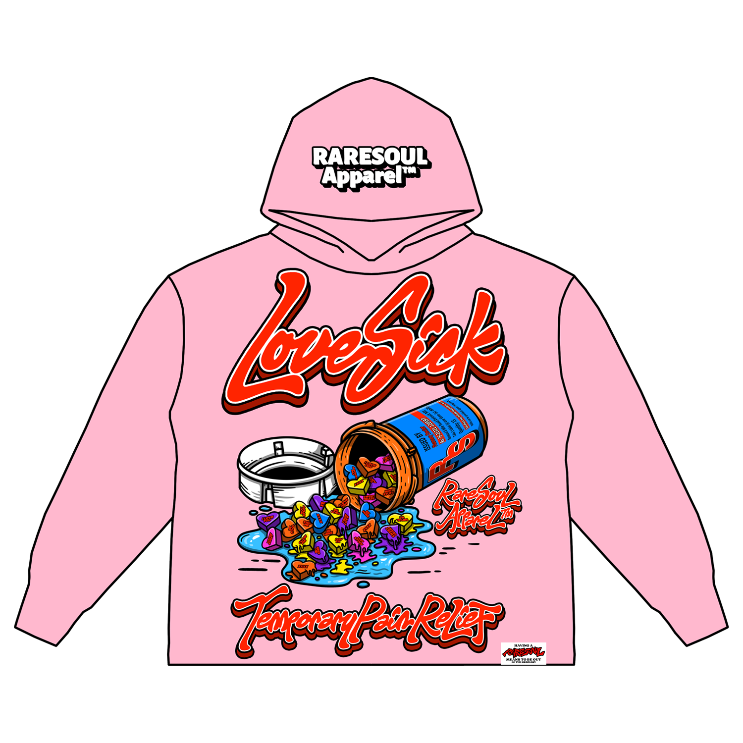 Pink Lovesick Hoodie